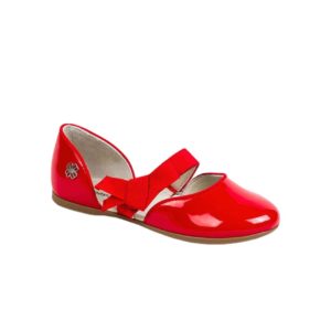 ballerina mayoral 43153 rosso frontale rosso
