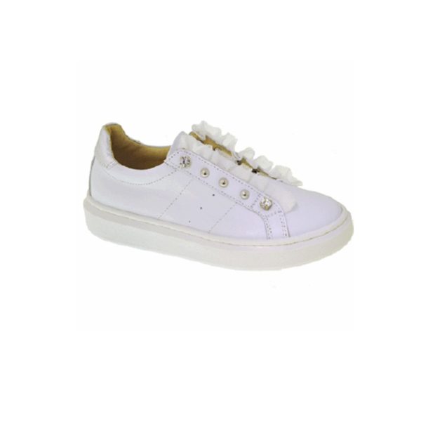 sneakers morelli m4a4 50754 0092x025 bianco laterale