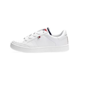 sneakers tommy hilfiger t3b4 30712 0621 bianche laterale